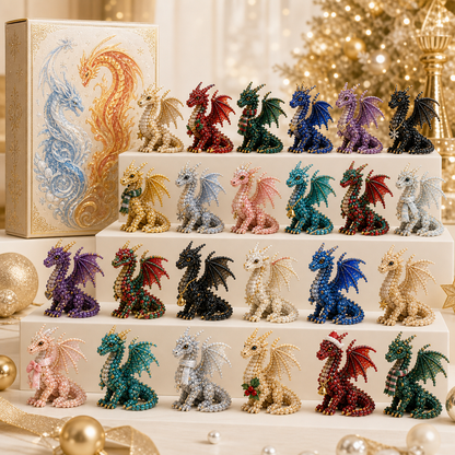 🐉 24 Days of Dragons Advent Calendar – 24 Unique Dragons, 24 Magical Christmas Surprises 🎄✨