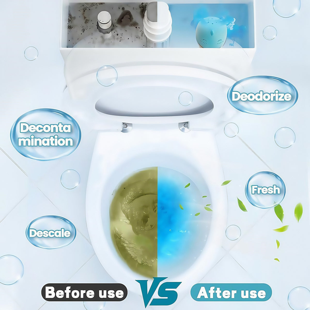 🏆Flash Sale⚡ 50K+ SOLD! Almost Gone-💥🔥🔥Toilet Cleaner & Toilet Deodorizer Wonder,Best Gifts