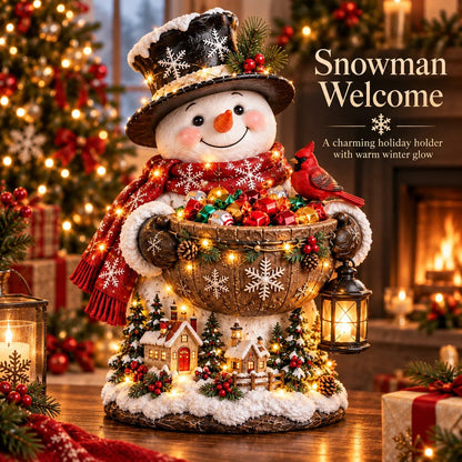 🎄 33% OFF | Lighted Christmas Candy Bowl Collection – 5 Festive Designs ✨