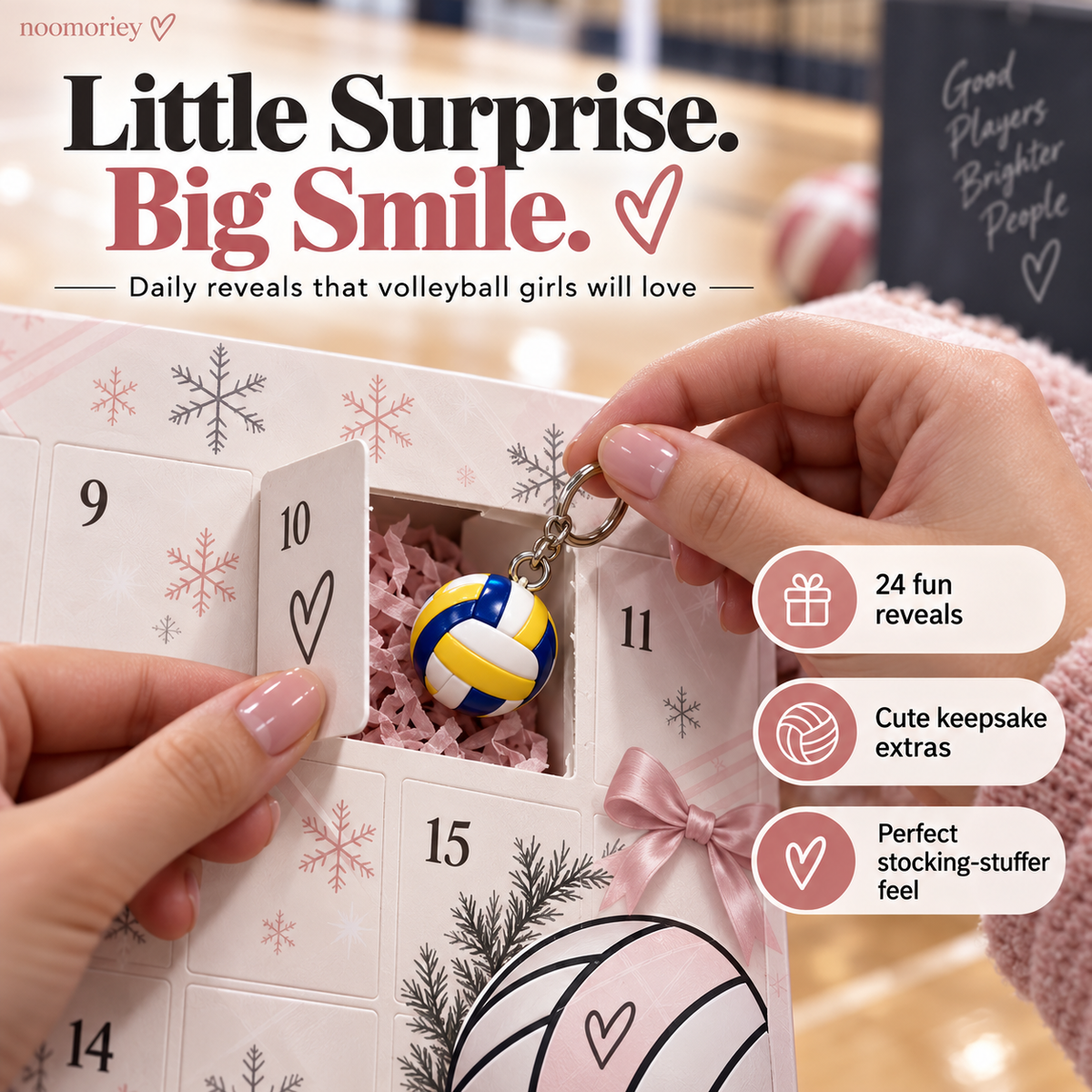 🏐 24-Day Volleyball Advent Calendar – Daily Surprises for Players & Fans