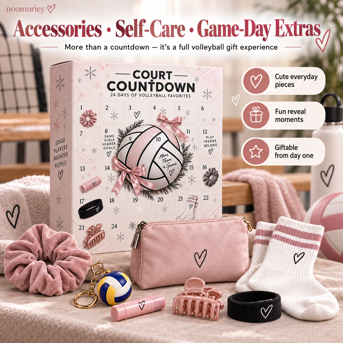 🏐 24-Day Volleyball Advent Calendar – Daily Surprises for Players & Fans