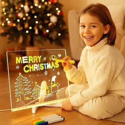 ✨LAST WEEK SPECIAL PRICE: ⏳🎨Luminous Led Drawing Board For Children