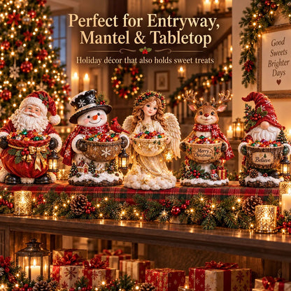 🎄 33% OFF | Lighted Christmas Candy Bowl Collection – 5 Festive Designs ✨