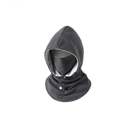 3-in-1 Fleece Winter Hood – Face Cover & Neck Warmer for Cold Weather