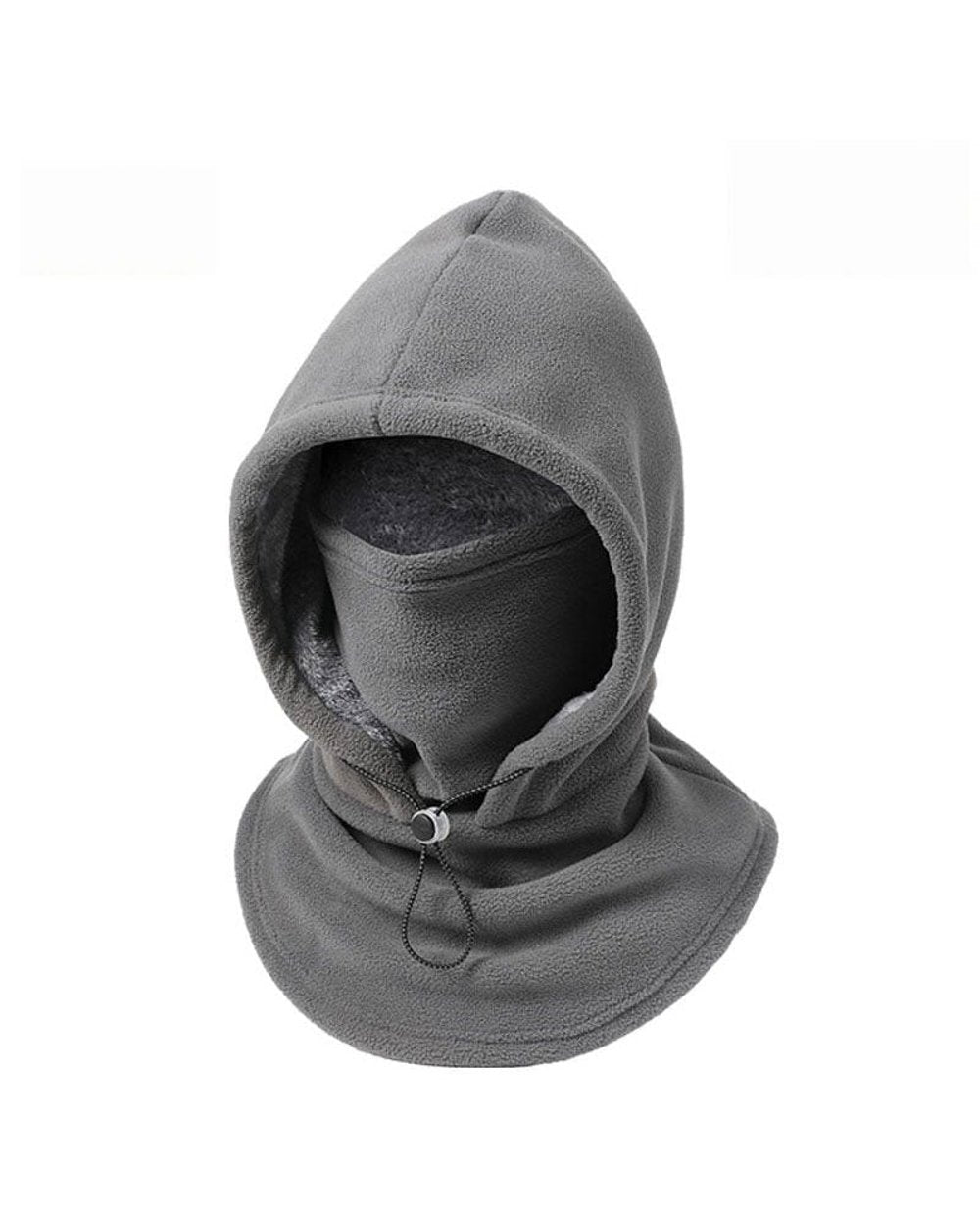 3-in-1 Fleece Winter Hood – Face Cover & Neck Warmer for Cold Weather