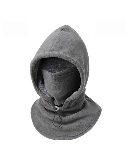 3-in-1 Fleece Winter Hood – Face Cover & Neck Warmer for Cold Weather