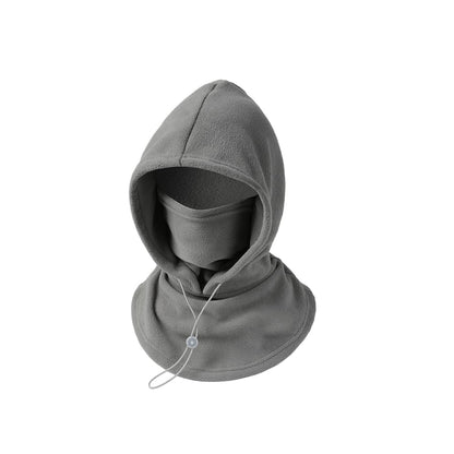 3-in-1 Fleece Winter Hood – Face Cover & Neck Warmer for Cold Weather