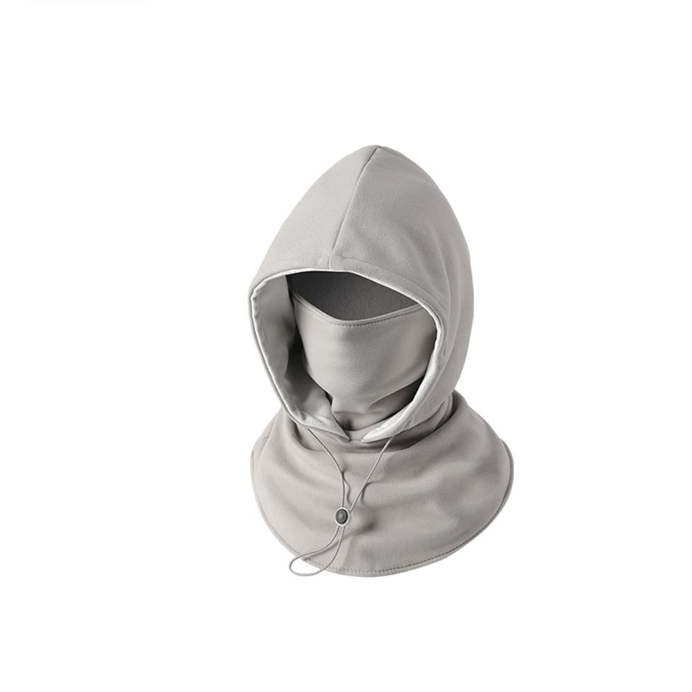 3-in-1 Fleece Winter Hood – Face Cover & Neck Warmer for Cold Weather