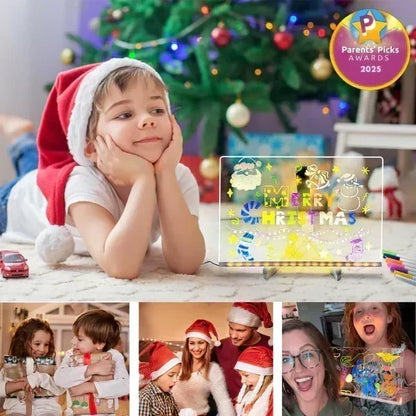✨LAST WEEK SPECIAL PRICE: ⏳🎨Luminous Led Drawing Board For Children